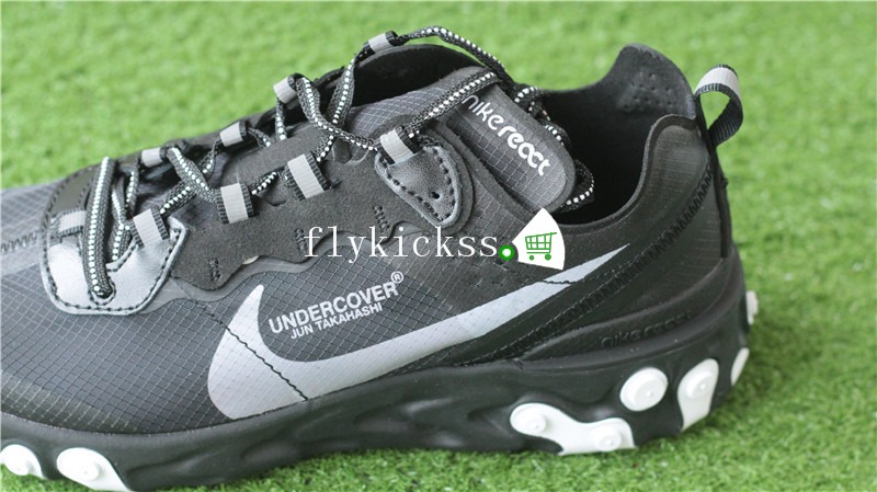 Undercover x Nike React Element 87 Black White